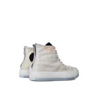 匡威(CONVERSE)潮流拼接橡胶底男士熊猫款Chuck70高帮帆布跑鞋