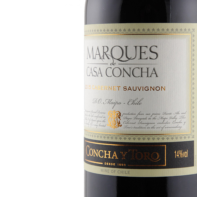 悠酒源原瓶进口智利红酒干露侯爵卡本妮苏维翁干红葡萄酒750ml单支装