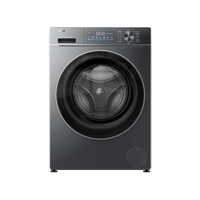 海尔(Haier)滚筒洗衣机全自动10公斤大容量滚筒超薄机身平嵌家用除菌除螨 XQG100-BE836 洗衣机高清大图