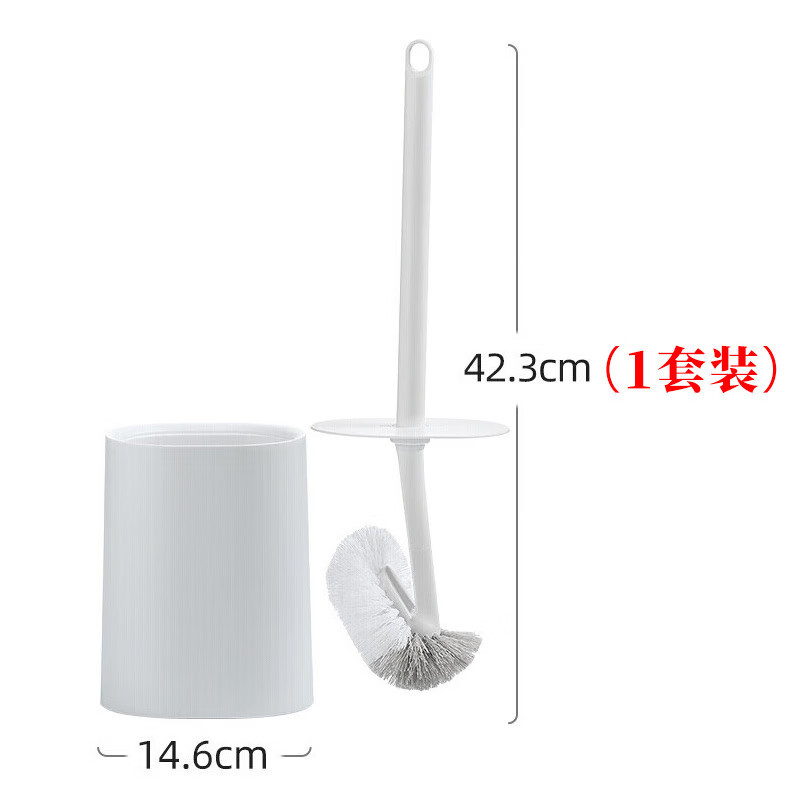 茶花(CHAHUA) 马桶刷子长柄刷洁厕刷硬毛刷马桶清洁神器卫生间打扫套装*251002