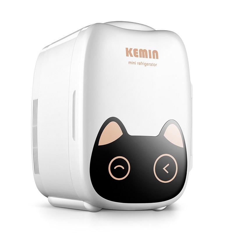 科敏KEMIN迷你型小冰箱小型家用学生寝室租房宿舍单人用mini小冰箱放面膜母乳制冷藏 K6(增强型)-仅家用高清大图