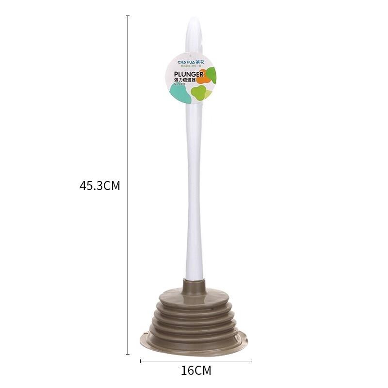 茶花(CHAHUA) 马桶疏通器 通马桶 移动马桶吸皮搋子 1只装