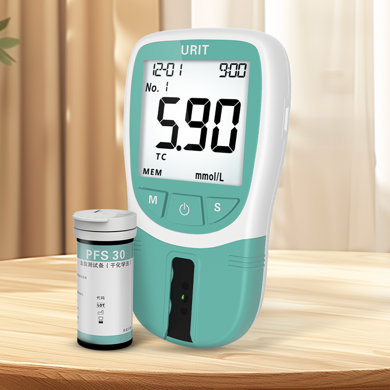 [非蓝牙款]血脂仪器+40(试纸+采血针+采血管)高清大图