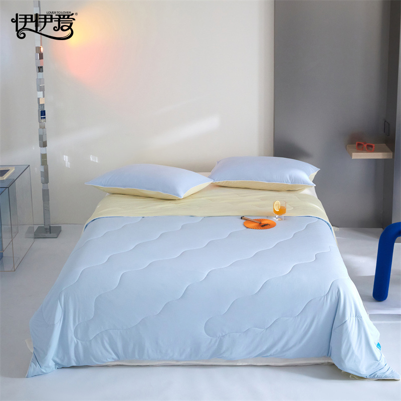 伊伊爱 凉感锦氨（160克）20大豆夏被高清大图