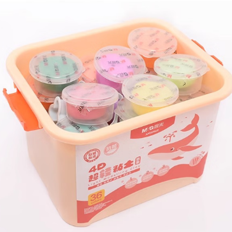晨光文具 抗菌超轻4D粘土濒危动物24色 AKE039J1