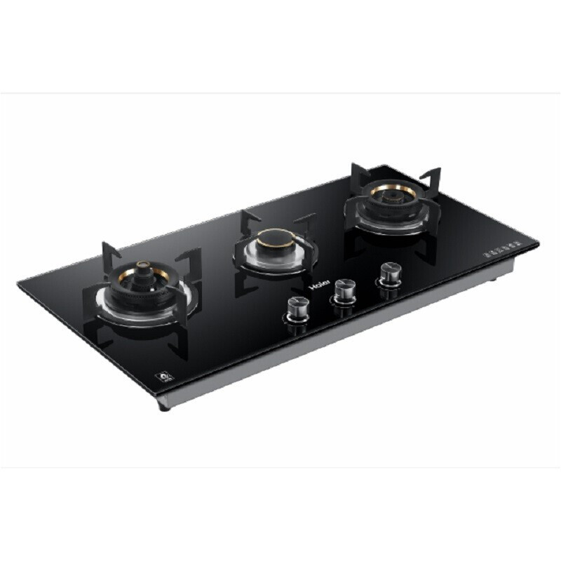 海尔haier海尔防干烧燃气灶45kw大火力三眼灶具安全灶具台嵌两用灶具