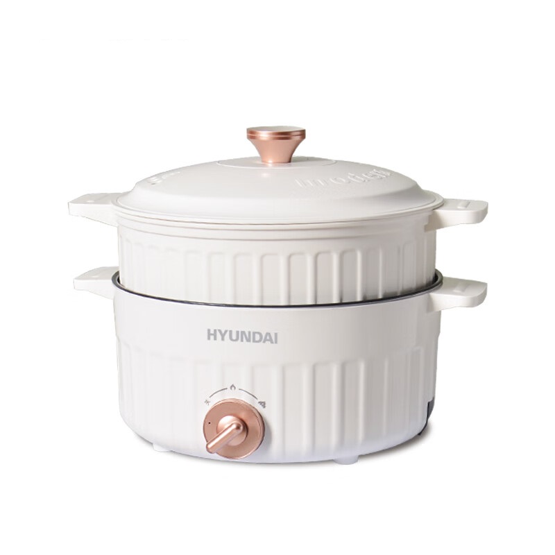 现代HYUNDAI 多功能蒸煮电火锅2L TS-20D