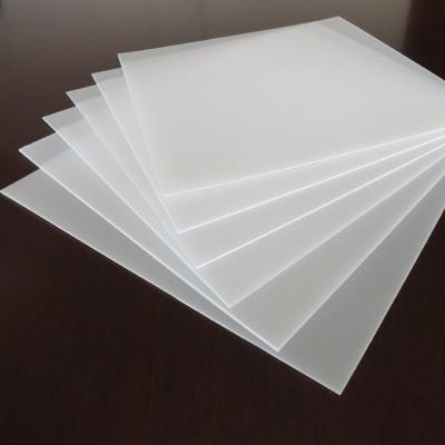 乳白色双面磨砂扩散板灯罩板亚克力透光板灯光片有机玻璃板散光板15mm