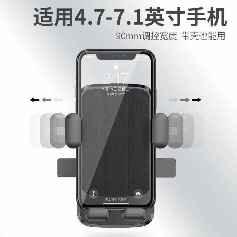 [哑光黑]真正秒速取放 [车把款]骑行零抖动 电动车手机架导航支架摩托车自行车电摩电瓶车载通用外卖骑手充电