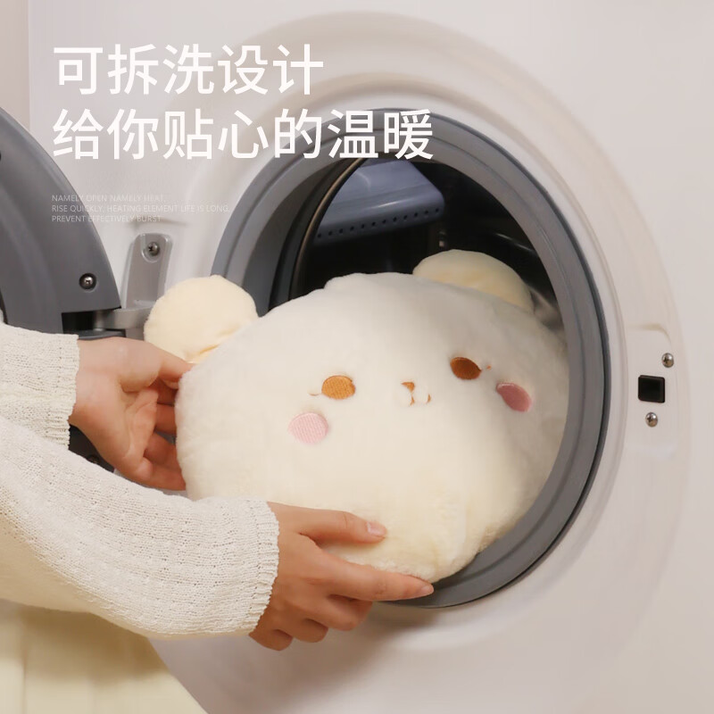 赛亿电热水袋暖手宝暖宝宝暖水袋充电暖手袋暖水宝防爆取暖神器NS513高清大图