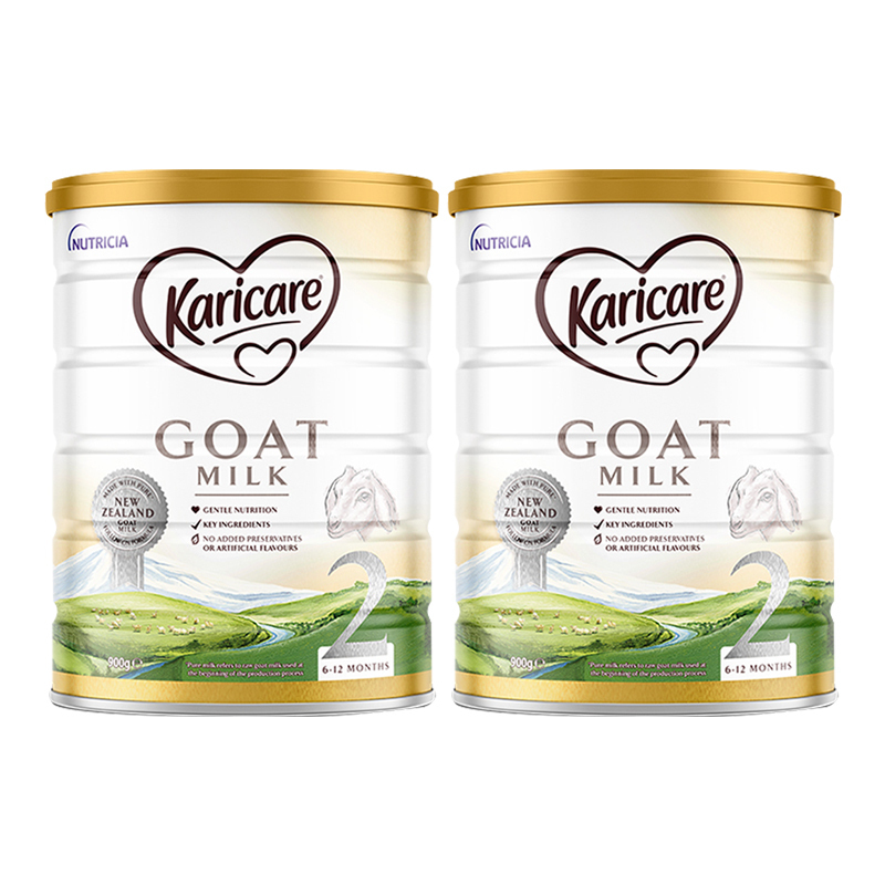 效期25年-保税发新版-澳洲新西兰可瑞康(karicare)婴幼儿宝宝羊奶粉2段900g/6-12个月进口婴幼儿二段奶粉高清大图