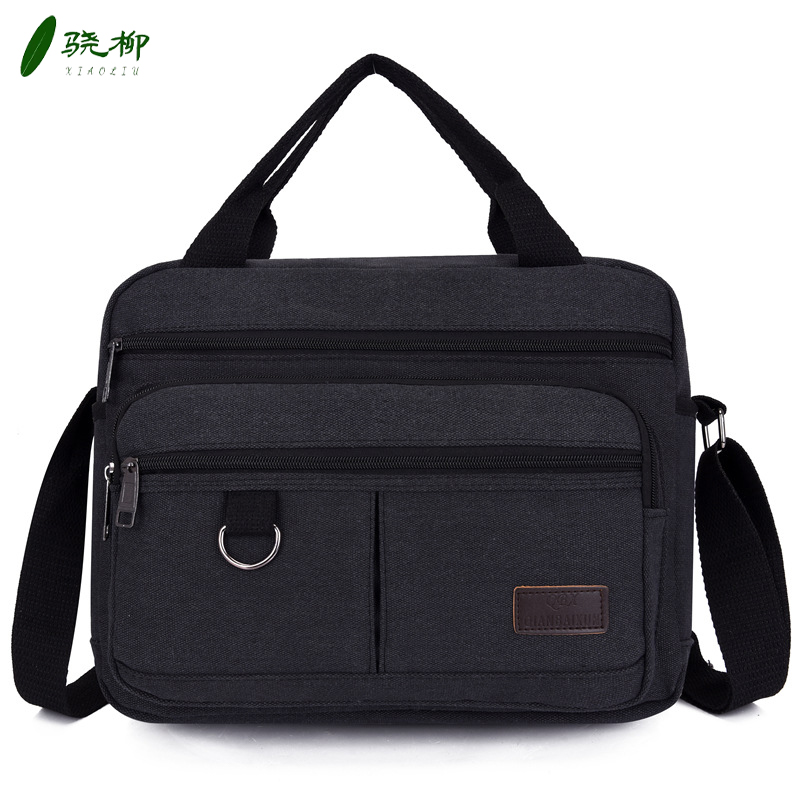 帆布单肩手提包( 颜色可备注,logo可定制) 35cm*12cm*26cm/个