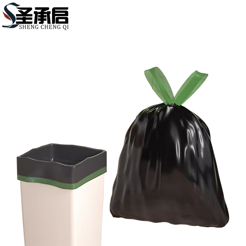 圣承启 黑色垃圾袋 2.5丝45*50cm卷高清大图