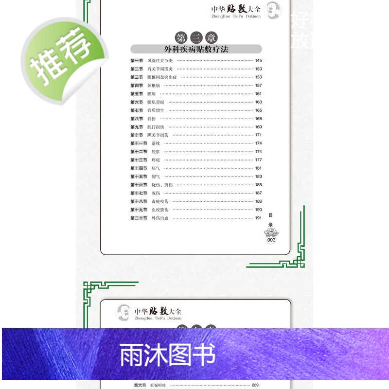 中华贴敷大全 名医中药外敷中医名医外治药方 外敷药方书籍 艾草三伏贴冬病夏治成人儿童贴膏三伏灸天穴位贴敷治疗灸贴敷疗法书高清大图