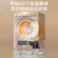 小天鹅(LittleSwan)滚筒洗衣机全自动10KG大容量变频 1.1洗净比消毒洗内衣洗以旧换新23PRO+02