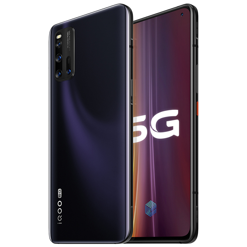 iQOO 3 5G性能旗舰 8+128G 驭影黑 高通骁龙865+UFS 3.1 闪存+LPDDR5 运存 55W超快闪充 专业电竞游戏体验 双模5G全网通手机