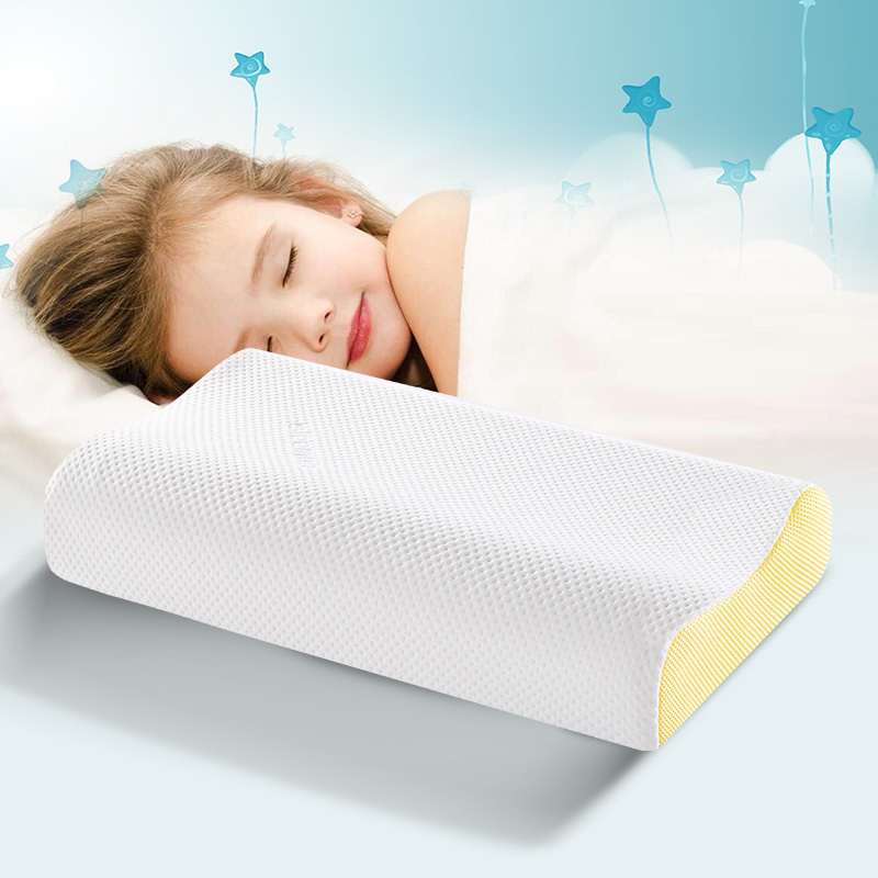 喜临门 儿童乳胶枕 2-18岁 宝宝 儿童 学生天然乳胶枕 白色 48*30*7/9