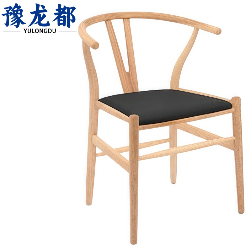 豫龙都 中式靠背椅 PU坐垫 把高清大图