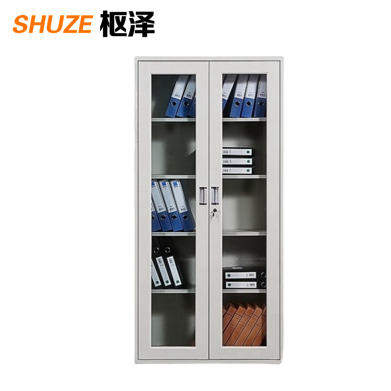 枢泽 资料柜 通玻850*390*1800mm 台高清大图