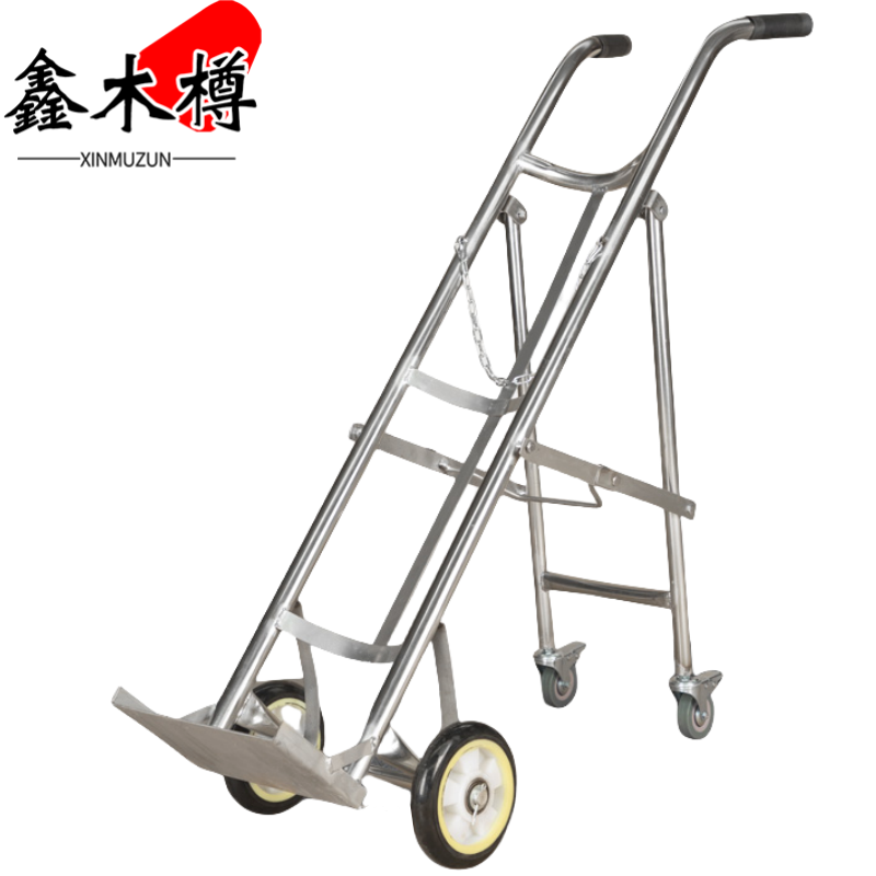 鑫木樽气瓶推车136*39*113cm个高清大图