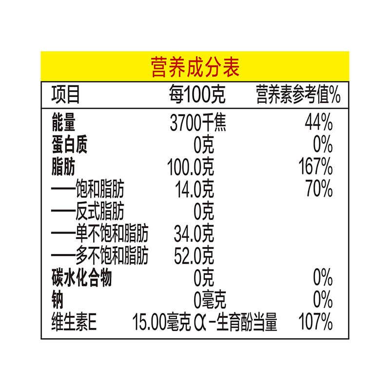 金龙鱼 黄金比例食用植物调和油 5L(非转)桶装食用油 炒菜烹饪煎炸家用油