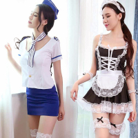 大码情趣内衣制服性感透视成人露乳OL女秘书夜店角色扮演激情诱惑睡衣女套装