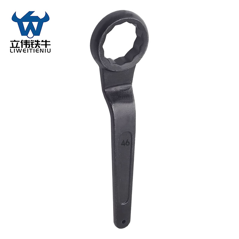 立伟铁牛单头梅花扳手46mm/把高清大图