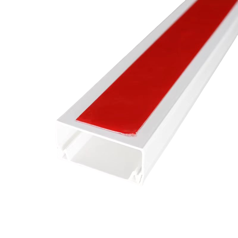 沐霓优品 背胶PVC穿线槽40*30mm /米高清大图