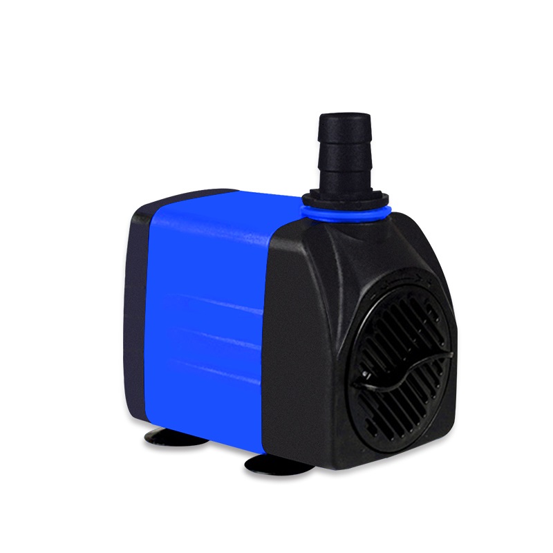 鱼缸潜水泵过滤器小型水族箱迷你抽水泵8W家用静音循环换水泵220V高清大图