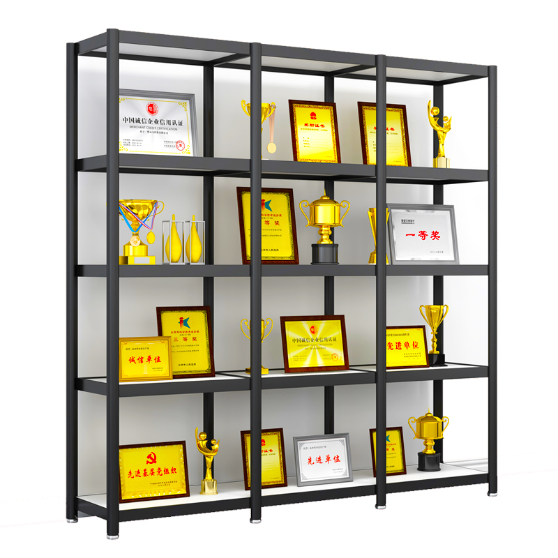 墙产品模型手办展示柜样品奖杯柜证书马拉松奖牌荣誉证书展示架奖牌