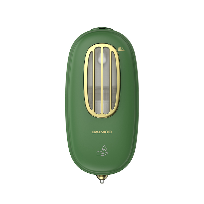 大宇(DAEWOO)自动洗手液机泡沫洗手机智能感应皂液器洗手器家用壁挂式电动 HS01复古绿