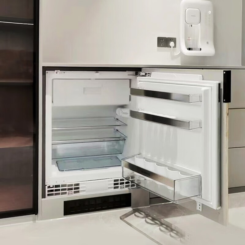 西门子 KU15LADF0C 德国原装进口iQ500嵌入式小冰箱冷藏室自动除霜冷冻不串味商用冷藏展示柜高清大图