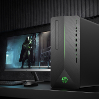 惠普(HP)光影精灵5代790-071rcn台式机游戏电竞高性能电脑主机(Intel i5-9400F 8G 1TB+256GB GTX1660Ti/黑)