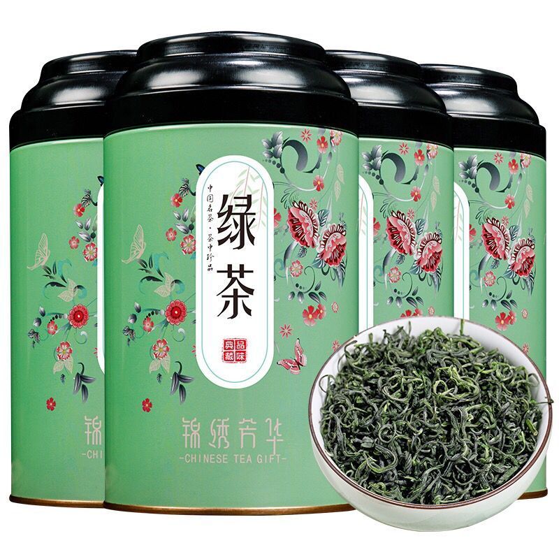 碧螺春绿茶2022新茶茶叶浓香型散装明前绿茶春茶125g罐装