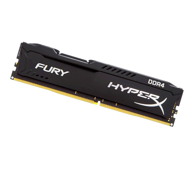 金士顿(Kingston)骇客神条 Fury系列 DDR4 2133 16GB(8GBx2)台式机内存条 黑色