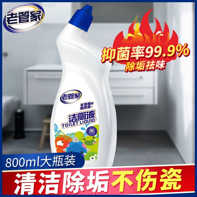 洁厕液800ml*1大瓶（不够用） 【大瓶800ml】马桶除臭剂除味洁厕灵马桶清洁剂除垢清香型洁厕液