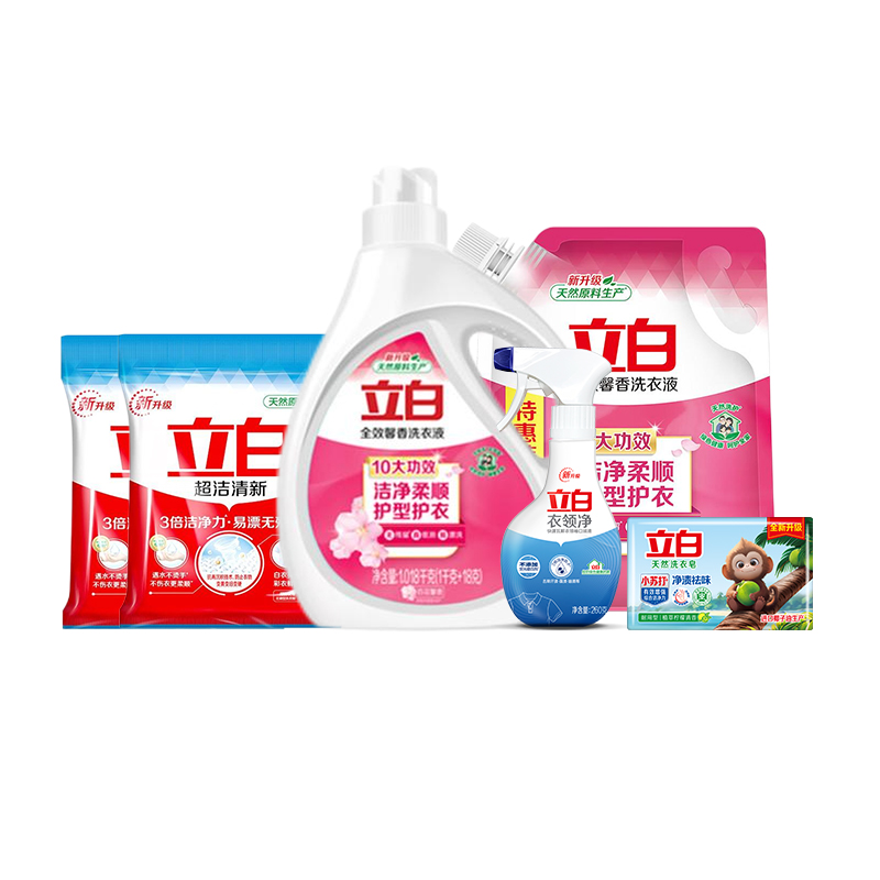 立白 馨香洗护组合彩盒装-2868g