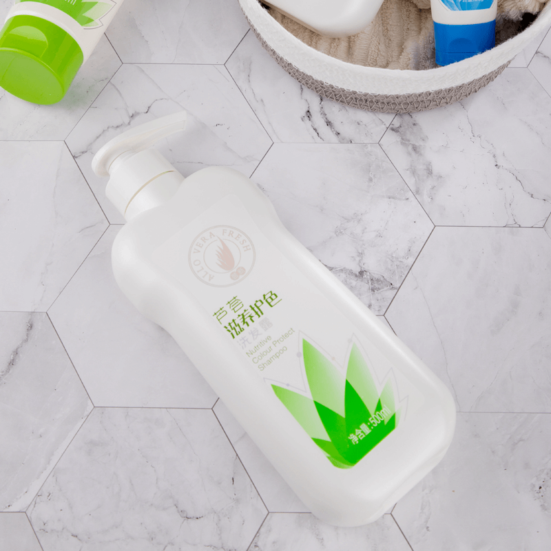 完美芦荟新洗发露护发洗发水系列滋养护色洗发露500ml