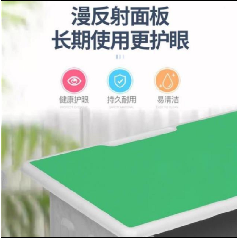 致恒华木钢木学生课桌双柱ZHHM-X006(单人)