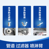 finish亮碟洗碗机机体清洁剂250ml机器清洁深层去油污除异味西门子美的主流洗碗机专用