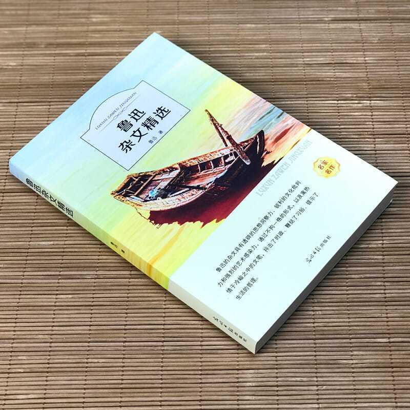 鲁迅杂文精选 [正版]鲁迅杂文精选小学生初中生青少年课外阅读书籍儿童文学四五六年级七年级选读散文集杂文集鲁迅的书
