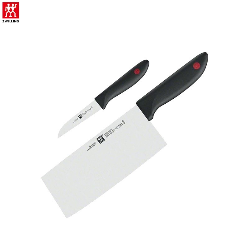 双立人(ZWILLING )ZW-K26 中片刀菜刀水果刀削皮刀刀具两件套套装高清大图