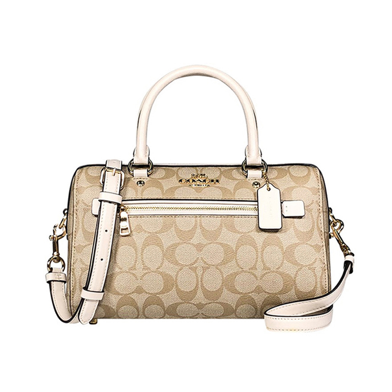 coach蔻驰女包女士波士顿包女士枕头包单肩包女斜挎包minibennett小方