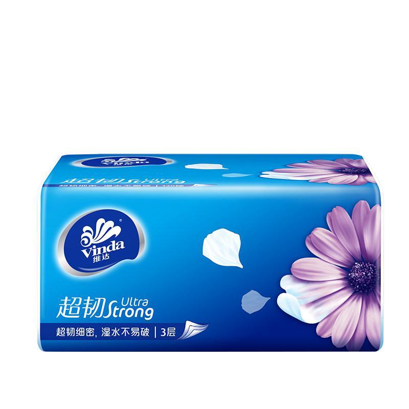 维达(Vinda)纸巾抽纸整箱大包家用实惠装餐巾纸卫生纸婴儿面巾纸抽批