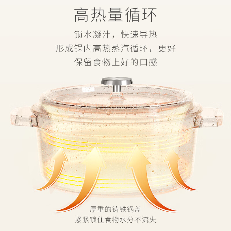 VELOSAN温仑山VE033 潘朵拉珐琅锅 24cm高清大图