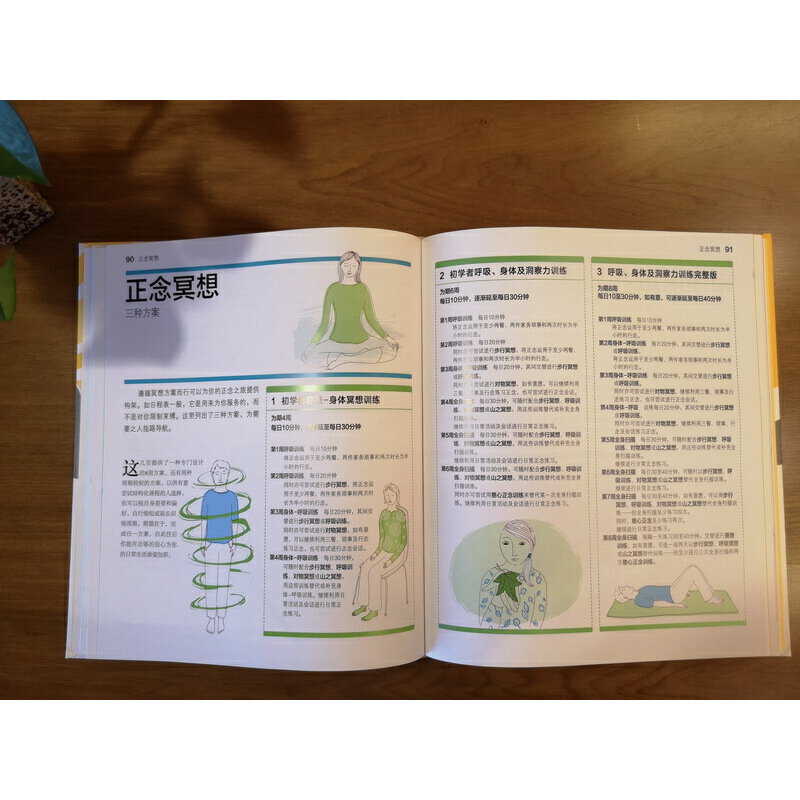 [醉染正版]正版正念专注内心思考的艺术 社科心理百科丛书成人科普 呼吸冥想训练 认知心理学书籍 减压 焦虑 正念解压高清大图
