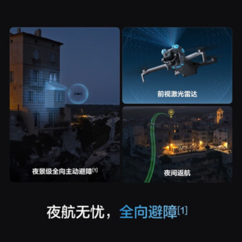 大疆创新(DJI) 入门级航拍Mini 5 Pro三电池高清大图
