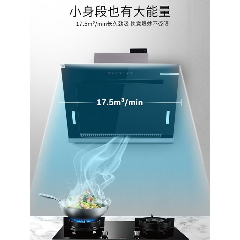 博世(BOSCH)DWS87BA63W 侧吸式一键自清洁免拆洗大吸力油烟机高清大图
