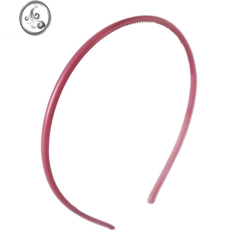 JiMi日系简约糖果色树脂发捆发箍女洗脸防滑压发莫兰迪色头箍发卡头饰图片