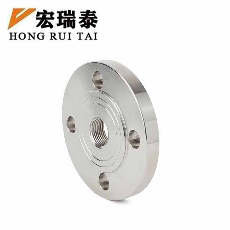 宏瑞泰 不锈钢内螺纹盲板 DN100*50 个高清大图